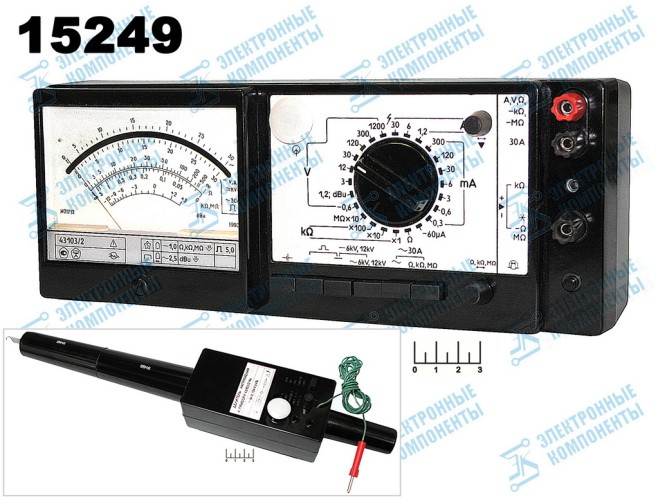 Прибор 43103/2 с делителем напряжения