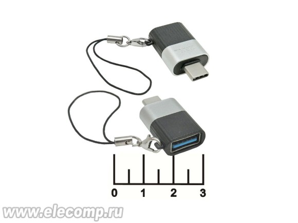 Переходник Type C штекер/USB 3.0 гнездо OTG MRM MR-110