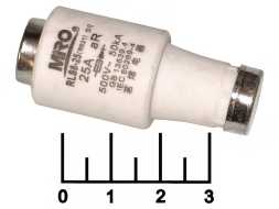 Вставка плавкая керамическая RLS6-25 25A 21*50 (предохранитель)