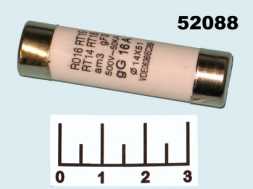 Вставка плавкая керамическая R016 RT19 RT14 RT18 16A 14*51 (предохранитель)