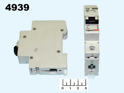 Автоматический выключатель 10A 1-полюсный Legrand