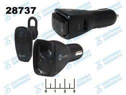 Гарнитура bluetooth + авто з/у Harper HBT-1723