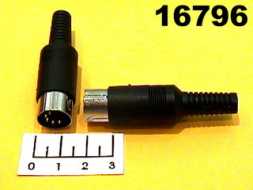 Разъем DIN 5pin штекер (7-0251/1-360)