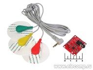 Радиоконструктор Arduino датчик ЭКГ AD8232