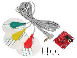 Радиоконструктор Arduino датчик сердечного ритма ЭКГ AD8232