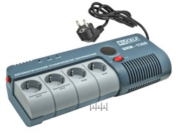 Стабилизатор напряжения однофазный 1500W SRW-1500 Rucelf релейный