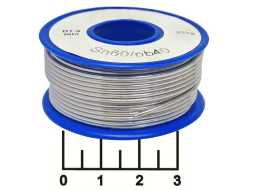 Припой 1.5мм 250гр олово(60%) свинец(40%) на катушке