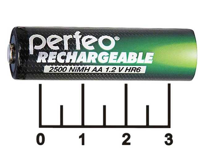 Аккумулятор AA 1.2V 2.5A Perfeo Ni-MH (АА)
