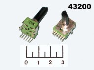 Резистор переменный 2*20 кОм (6pin) RV112BCF-40-30A-B20K (+84) (S2168)