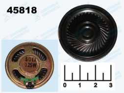 Динамик 50 Ом 0.25W 40х5мм DXI40N-A (4050R)