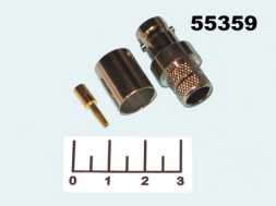 Разъем BNC гнездо обжимной RG-213 (C213F)