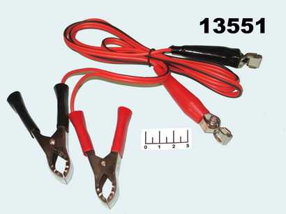 Шнур соединительный с крокодилами 1.2м (4 штуки) (8-0053)