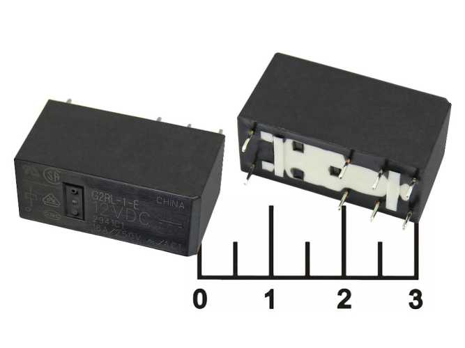 Реле =12V 16A/250V G2RL-1-E OMR (S2377)