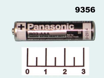 Батарейка AAA-1.5V Panasonic Extra Heavy Duty R03 (ААА)