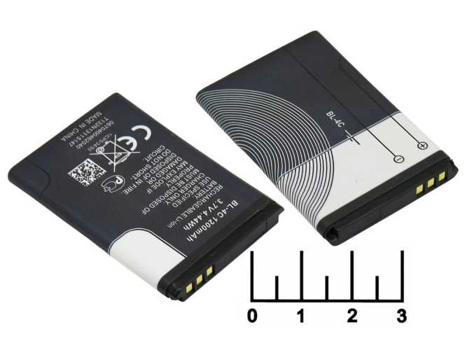 Аккумулятор Nokia 6100/1100 BL-4C 1200mAh