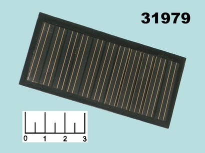 Солнечная батарея 38*79мм 5.5V 0.06A 0.33W