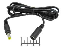 Шнур питания 5.5*1.7-5.5*2.1 гнездо 1.5м UDL-02