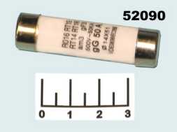 Вставка плавкая керамическая R016 RT19 RT14 RT18 50A 14*51 (предохранитель)