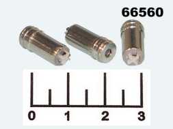 Разъем AUD 2.5 4 контакта гнездо металл на плату
