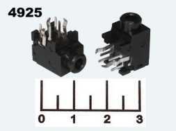 Разъем AUD 3.5 гнездо стерео на плату (CKX3-3.5-25)