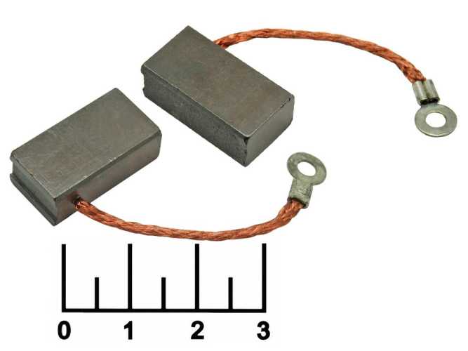 Щетка меднографитовая 7*12*22 AMKSB0024MG (2 штуки)
