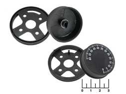 Ручка регулировки терморегулятора (0...+60C) на вал 6мм