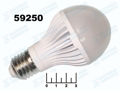 Лампа светодиодная 220V 8.1W E27 2700K белый теплый A60 Ecola (60*110) D7LW81ELC