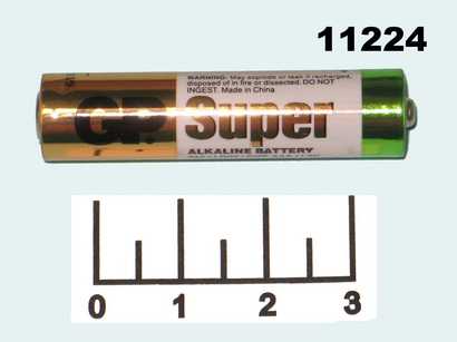 Батарейка AAA-1.5V GP Super Alkaline LR03 (ААА)