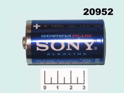 Батарейка D-1.5V Sony Stamina Plus Alkaline LR20
