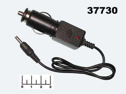 Шнур прикуривателя с разъемом 3.5*1.4 со светодиодом