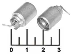 Разъем TV гнездо под пайку к тюнеру 15мм (S1707)