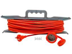 Удлинитель электрический 1/30м на рамке Universal УШ-10 (ПВС 2*1) (max-10A)