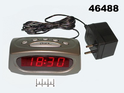 Часы цифровые KS-6803 красные