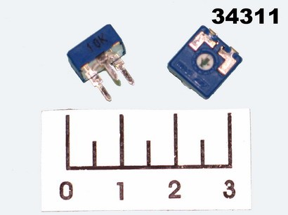 Резистор подстроечный 4.7 кОм CA9V (+111)
