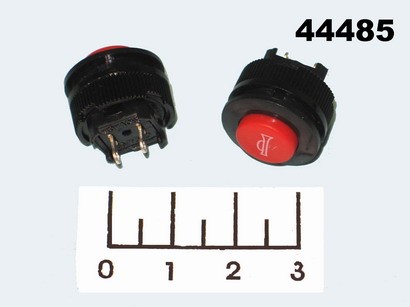Кнопка MPBS-R/R красная без фиксации (DS-500)