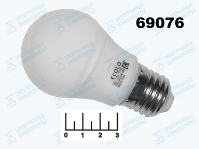 Лампа светодиодная 220V 7W E27 2700K белый теплый A50 Ecola (50*92) K7SW70ELB.