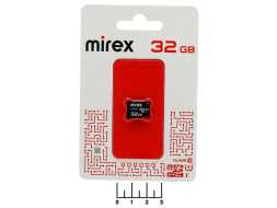 Карта памяти micro SD 32Gb Mirex class10 (SDHC) UHS-I