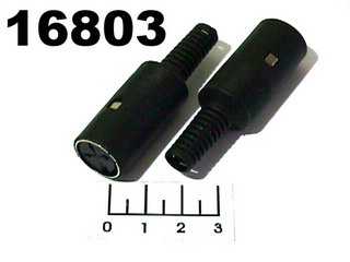 Разъем DIN 3pin гнездо на кабель имп
