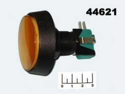 Кнопка для игровых автоматов желтая круглая большая GMSI-1B-C