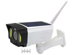 Муляж видеокамеры + фонарь 2LED COB YG-1475 на солнечной батарее с датчиком движения аккумуляторный