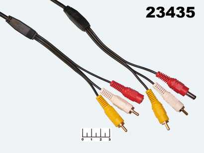 Шнур для видеокамеры 30м (RCA) (JS-04/JS-07)