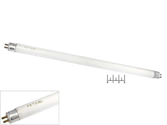 Лампа ультрафиолетовая T5 8W Black Light (288мм)