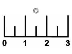 Гайка М1.4 2.5*1.4мм (1 штука)