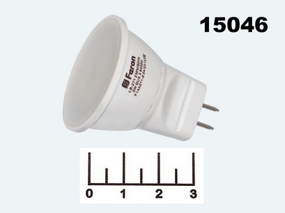 Лампа светодиодная 220V 3W MR11 GU5.3 6400K белый холодный 35мм 6LED Feron LB-271 (280lm) (25553)