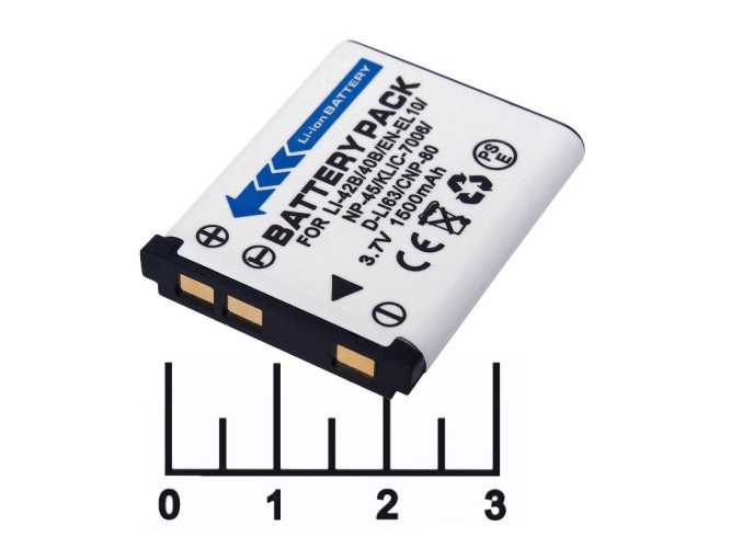 Аккумулятор для видеокамеры Olympus LI-42B 3.7V 1.5A