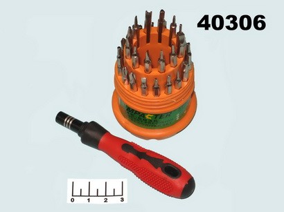 Набор отверток T-6036C (31 штука)