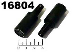 Разъем DIN 5pin гнездо на кабель (1-365)