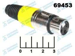 Разъем XLR гнездо никель желтый (12-0001)