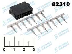 Разъем 14pin штекер MF3-2*7 M