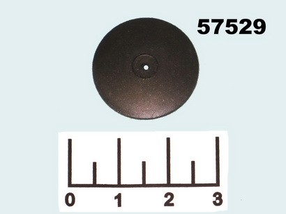 Диск шлифовальный EVE линза черный 22мм (силикон)